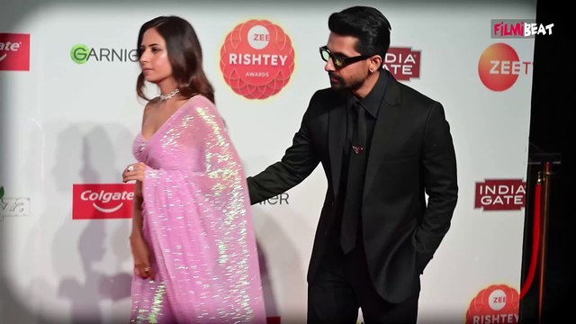 Zee Rishtey Awards 2025: Ravi Dubey and Sargun Mehta at red carpet, Big Surprise for Fans...