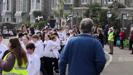Penzance celebrates St Piran’s Day (Video 2)