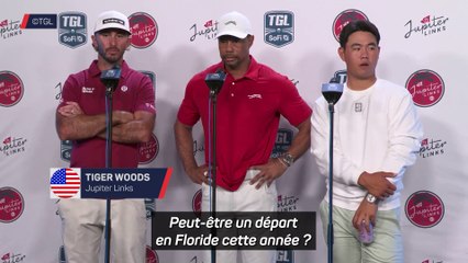 TGL - Woods : “Je n'ai pas vraiment le cœur à m'entraîner”