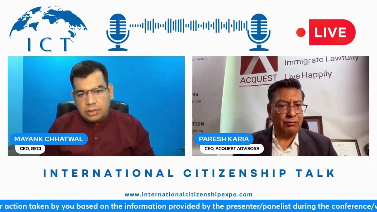 Investment Immigration Trends in 2024 | Interview with Paresh Karia | Acquest Advisors