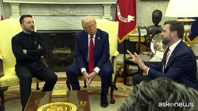 Trump sospende aiuti a Ucraina, Zelensky: pace giusta prima possibile