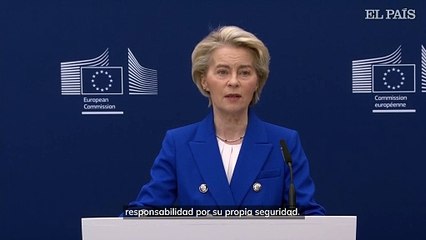 Von der Leyen propone movilizar hasta 800.000 millones para rearmar la UE