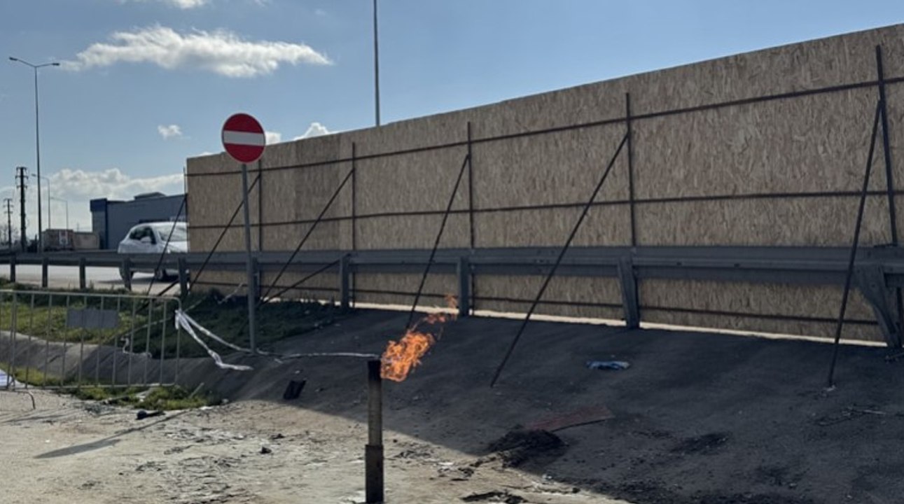 Kocaeli'de günlerdir süren metan gazı yangını söndürüldü