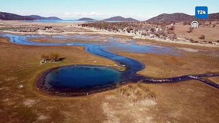 Beyşehir Gölü'nde kuraklık