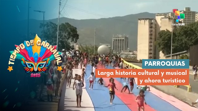 Barrio de San Agustín se une a las festividades carnavalescas venezolanas