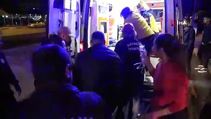 Kaldırıma çarpıp bahçeye uçan otomobilin sürücüsü polisten acı haber