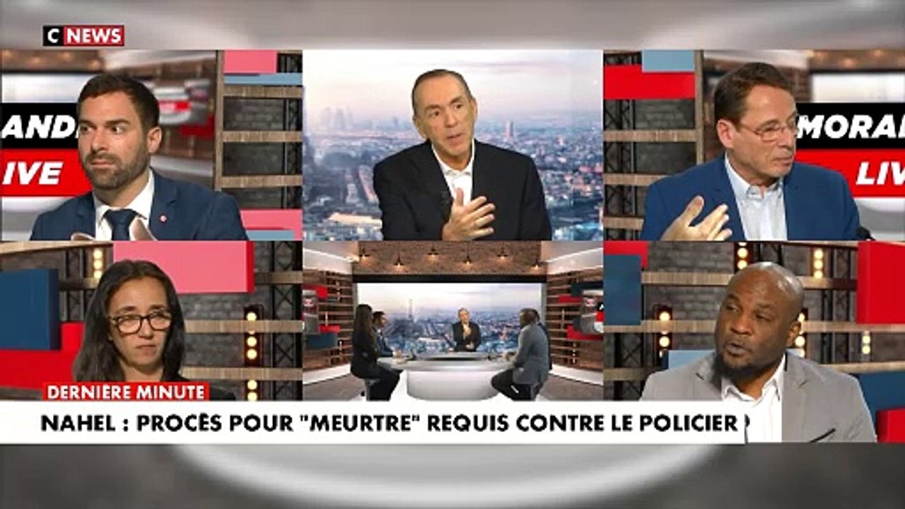 «Il n’y a pas de violences policières.» estime Julien Odoul, porte-parole du RN, dans #MorandiniLive