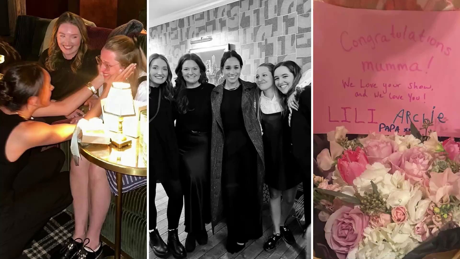 Video Meghan Markle sorprende le fan al lancio del suo show. E i figli la fanno emozionare