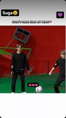 Suga's Smile ☺️ kills my heart💜💜💜