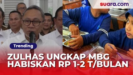 Zulhas Ungkap Program MBG Habiskan Rp 1-2 Triliun Uang Negara per Bulan