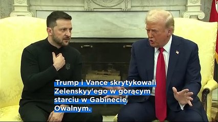Merz nazywa spór Trump-Zełenski w Białym Domu "sfabrykowaną eskalacją"