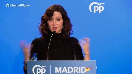Ayuso carga contra el Gobierno catalán y Sánchez