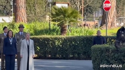 Meloni all'inaugurazione anno accademico dei carabinieri