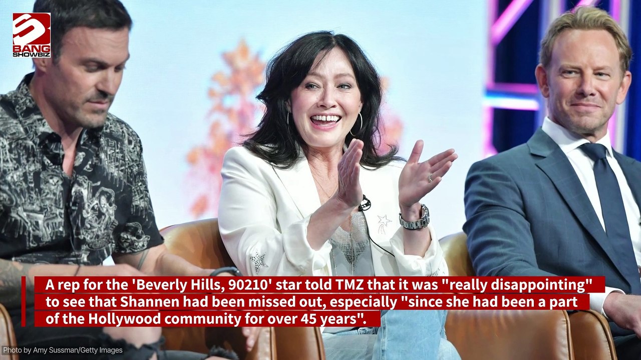 Shannen Doherty's reps was 'really disappointed' that she was not part of In Memoriam at the Oscars