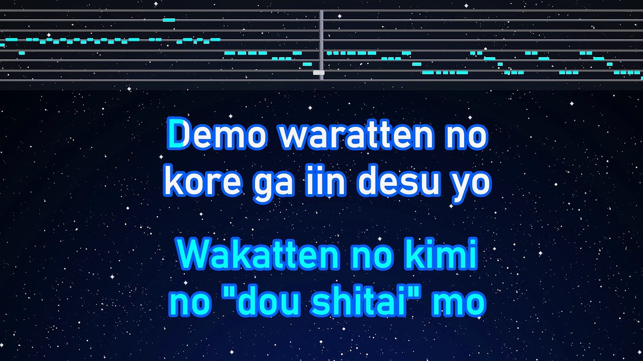 Karaoke♬ Mouiiyo - Kocchi no Kento【No Guide Melody】 Instrumental, Lyric Romanized