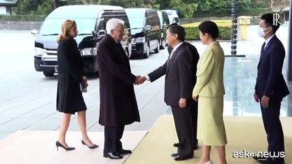 Tokyo, Mattarella incontra l'imperatore Naruhito al Palazzo Imperiale