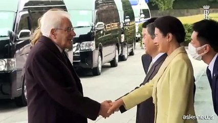 Tokyo, Mattarella incontra l'imperatore Naruhito al Palazzo Imperiale