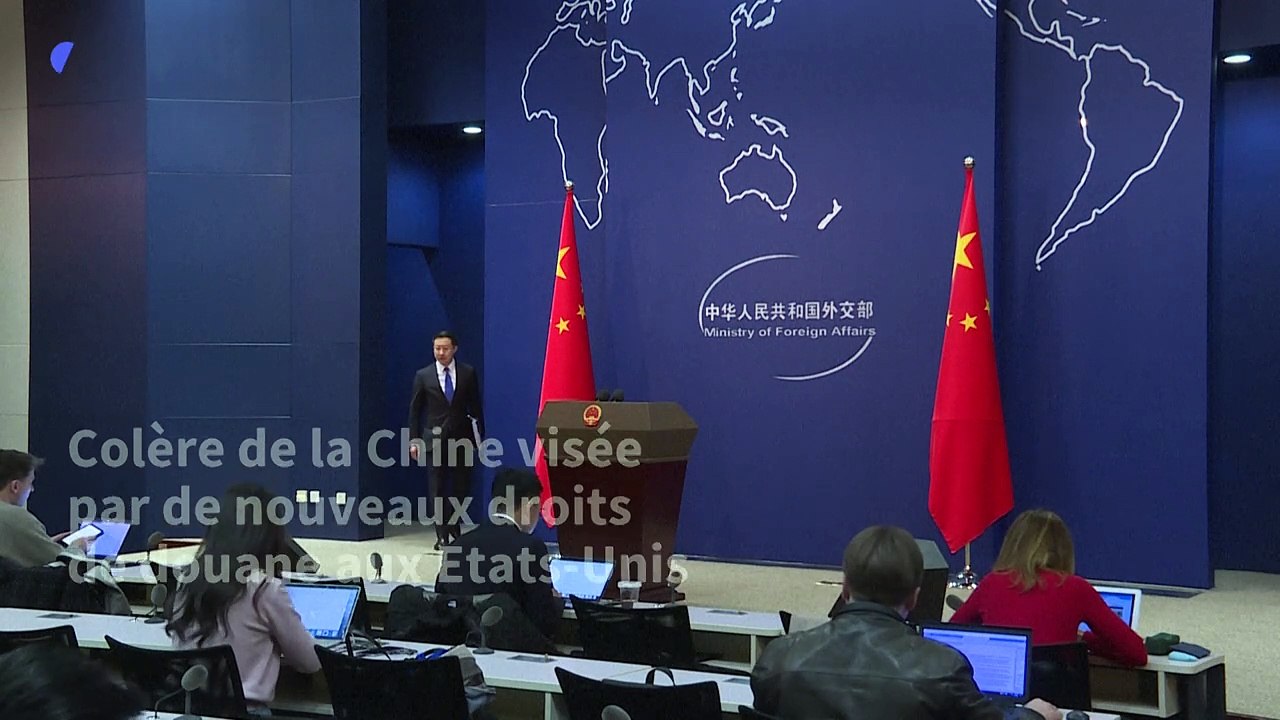 Droits de douanes de Trump: la Chine assure ne pas se laisser "intimider"