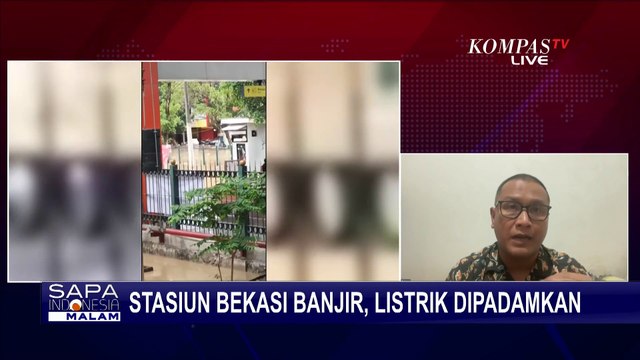 [FULL] Manajer Humas KCI soal Pemadaman Listrik-Rekayasa Perjalanan KRL Buntut Banjir Stasiun Bekasi