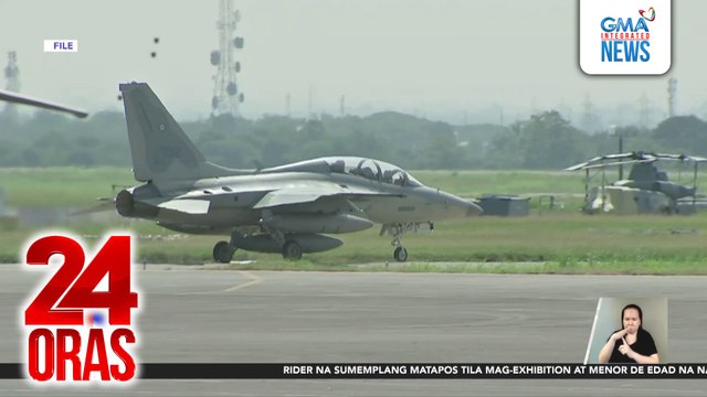 Search and rescue mission, ikinasa ng PHL Air Force para hanapin ang 2 pilotong sakay ng FA-50 Fighter Jet | 24 Oras