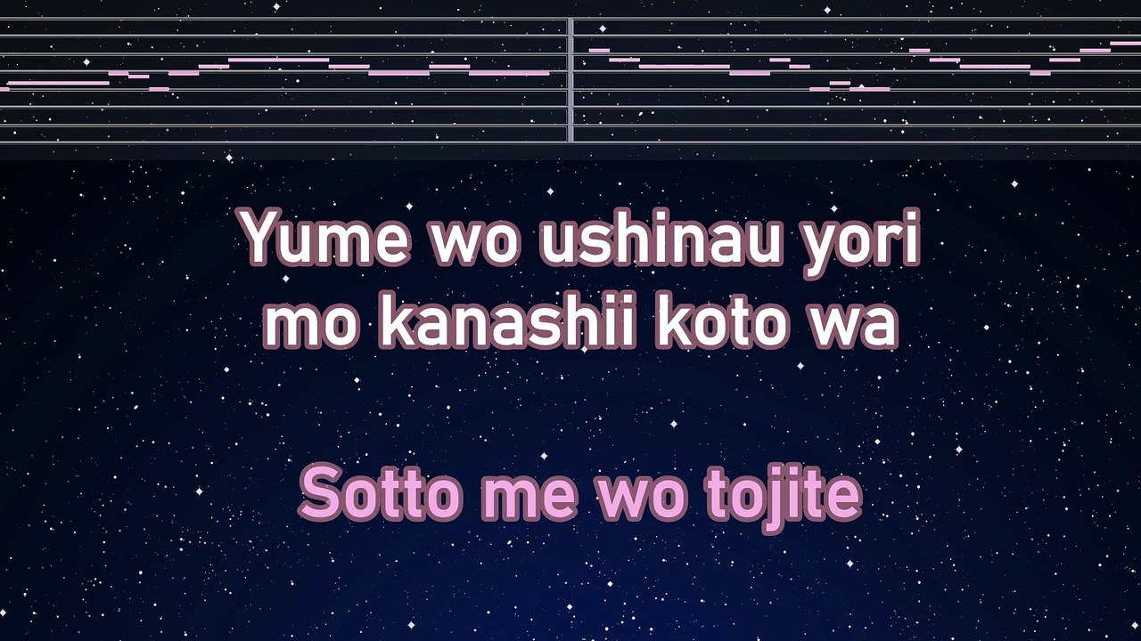 Karaoke♬ Jupiter - Ayaka Hirahara 【No Guide Melody】 Instrumental, Lyric Romanized