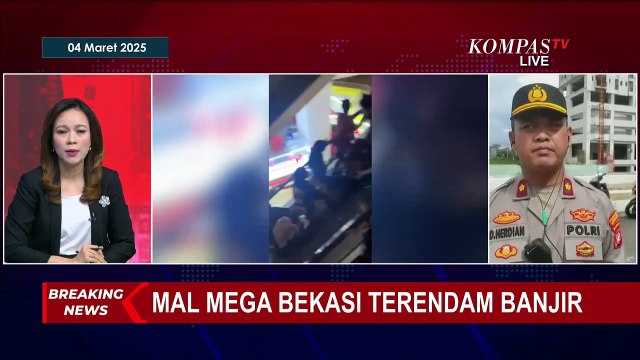 [FULL] Keterangan Polisi Terkait Banjir Masuk Ke Mal Bekasi: Sumbernya Bantaran Kali Bekasi