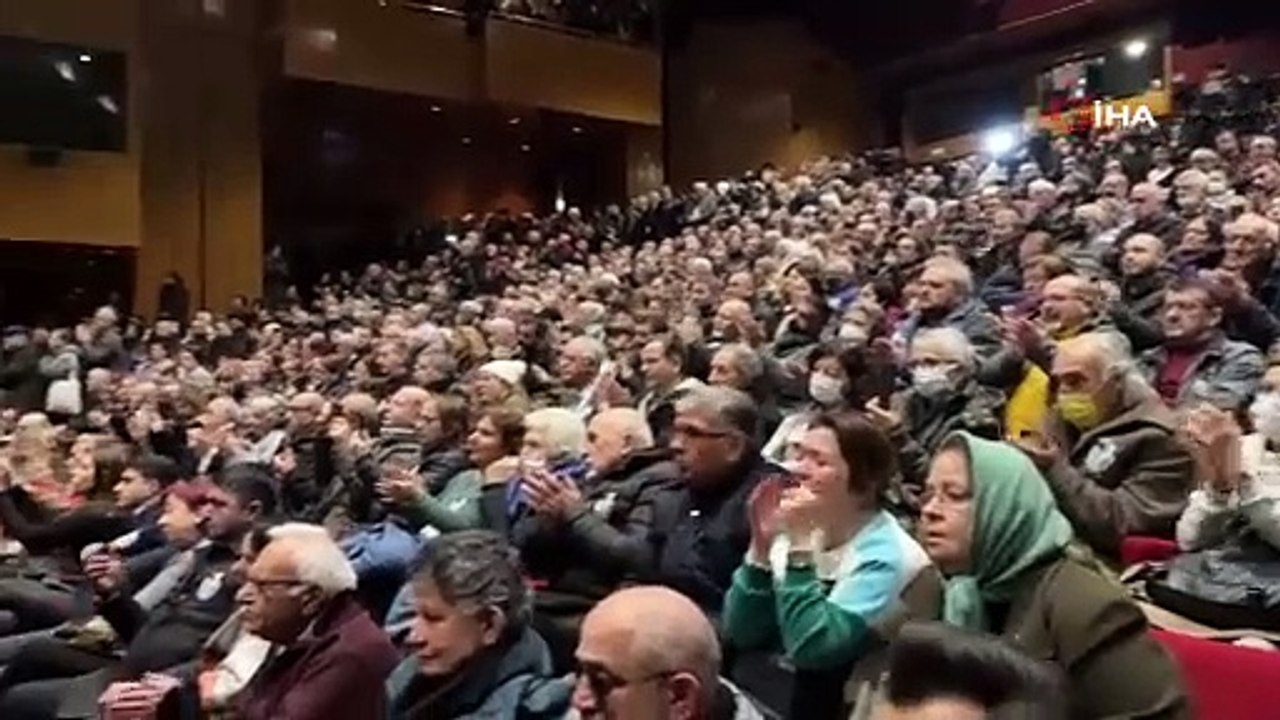 Edip Akbayram için Cemal Reşit Rey Konser Salonu'nda tören düzenlendi