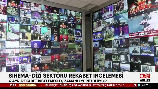 Sinema-dizi sektörü rekabet incelemesi: 4 ayrı rekabet incelemesi eş zamanlı yürütülüyor