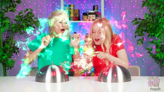 DÉFI NOURRITURE BOÎTE À LUNCH || Nourriture Géante VS Minuscule Pendant 24 heures par 123 GO! FOOD