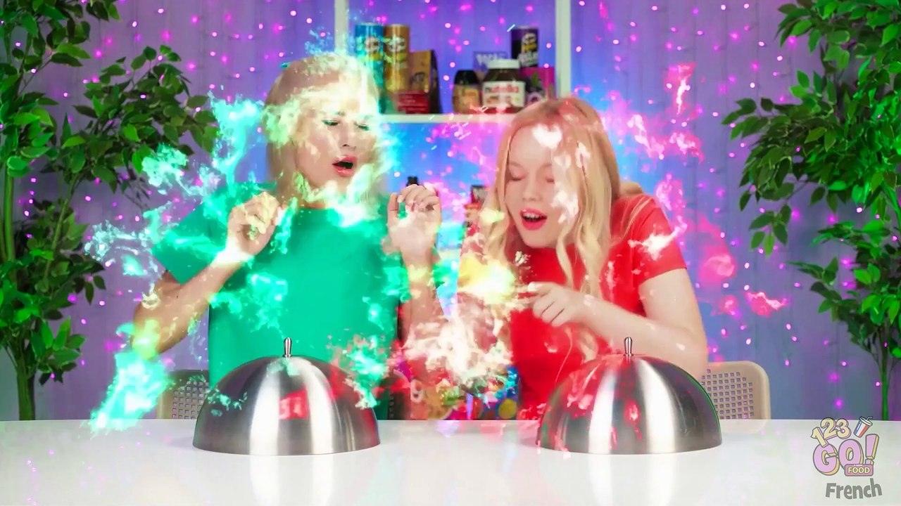 DÉFI NOURRITURE BOÎTE À LUNCH || Nourriture Géante VS Minuscule Pendant 24 heures par 123 GO! FOOD