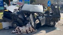 Aydın'da iki otomobilin çarpıştığı kazada 1 kişi hayatını kaybetti, 1 kişi yaralandı