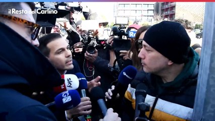 Pierina, Loris Bianchi va a trovare la sorella Manuela al Palazzo di Giustizia di Rimini