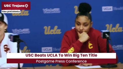 USC Trojan' Juju Watkins Reacts To Beating UCLA Bruins