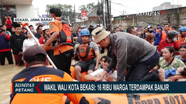 Wakil Wali Kota Bekasi Sebut 16.000 Warga Terdampak Banjir | BENCANA BANJIR