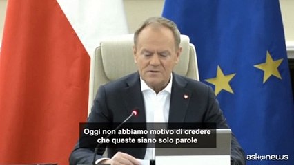 Tusk: stop aiuti Usa a Kiev ? visibile nell'hub logistico polacco