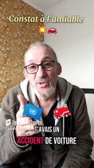 Constat à l'amiable 💥🚗