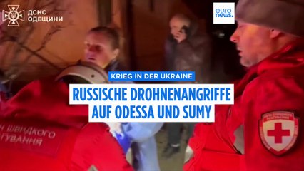 Ukraine meldet vier Verletzte bei Russlands Drohnen-Angriffen in der Nacht auf Odessa