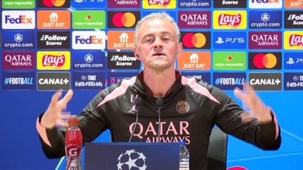 Luis Enrique : « Faire attention dans les transitions » - Foot - C1 - PSG