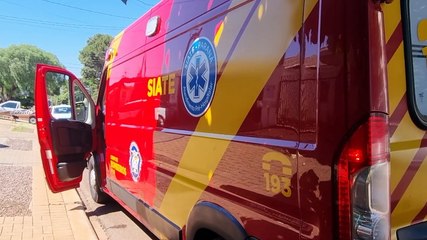 Criança é atingida por armário e fica ferida no Bairro Santa Felicidade