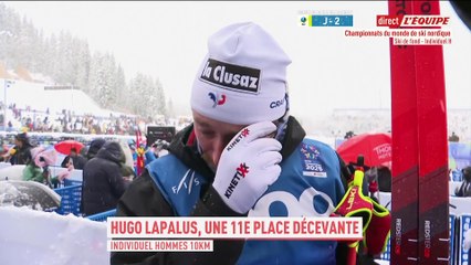 L'énorme déception de Lapalus : «Ça fait mal» - Ski de fond - Mondiaux (H)
