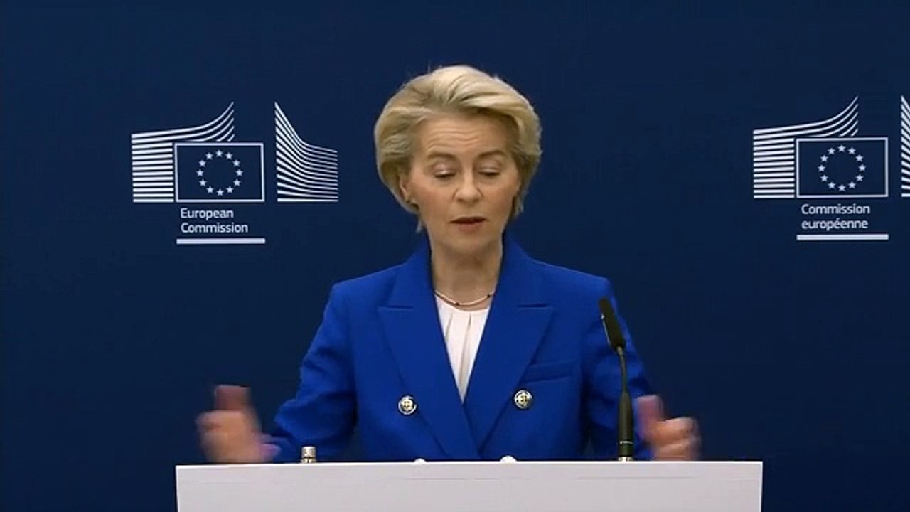 Ursula von der Leyen proposes €800bn ‘rearm Europe’ defence fund plan to step up Ukraine support after Donald Trump’s US suspension