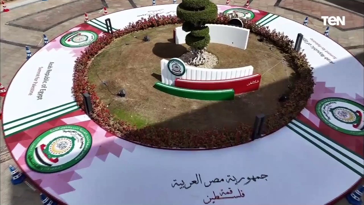 الرئيس السيسي يستقبل الرئيس السوري الانتقالي أحمد الشرع خلال أعمال القمة العربية الطارئة
