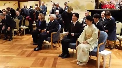 Tokyo, Mattarella incontra l'imperatore del Giappone Naruhito