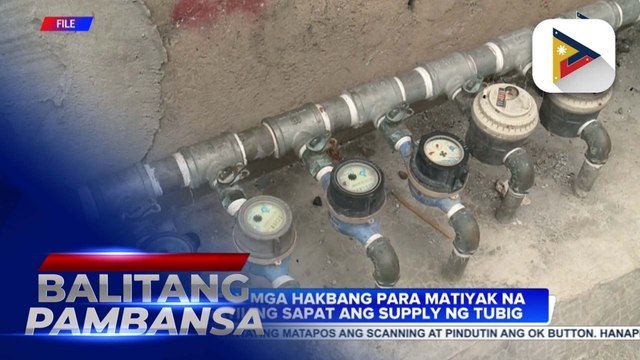 MWSS, tiniyak ang sapat na supply ng tubig sa panahon ng tag-init