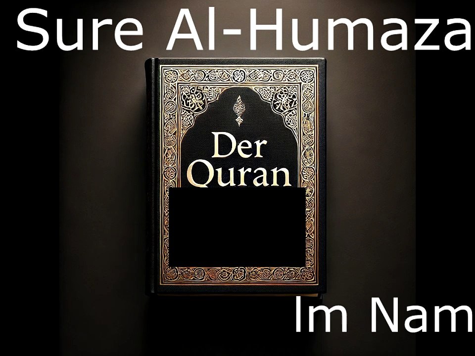 Der Quran auf Deutsch-Sure Al-Humaza (104)