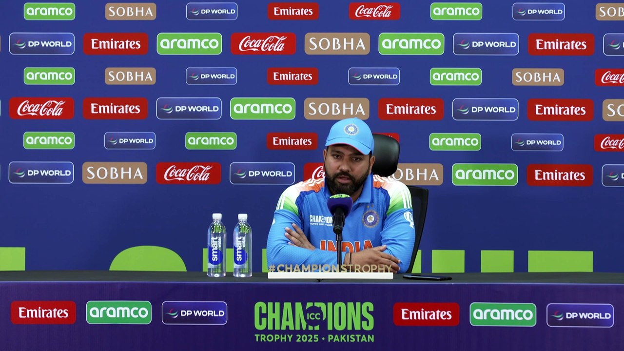 India's Rohit Sharma previews ICC Champions Trophy semi-final vs Australia
