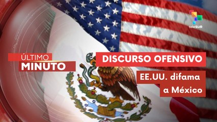Presidenta Sheinbaum condena el comunicado ofensivo de la Casa Blanca