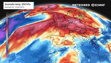 Anomalie temperature