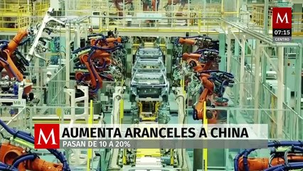 Trump aumenta aranceles a China y la acusa de no combatir el fentanilo