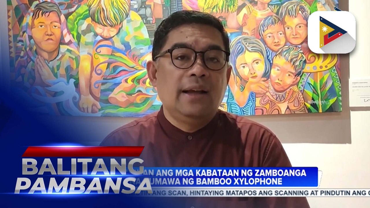 NCCA, tinuruan ang mga kabataan ng Zamboanga City na gumawa ng bamboo xylophone